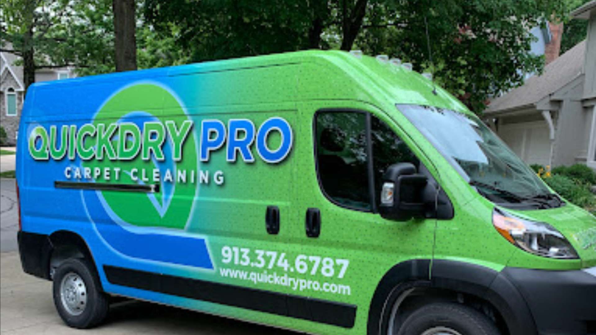 QuickDry Pro Carpet Cleaning Truck